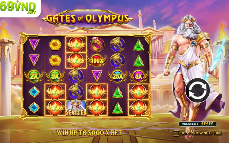 Tính năng chơi game chỉ có tại Cánh cổng Olympus